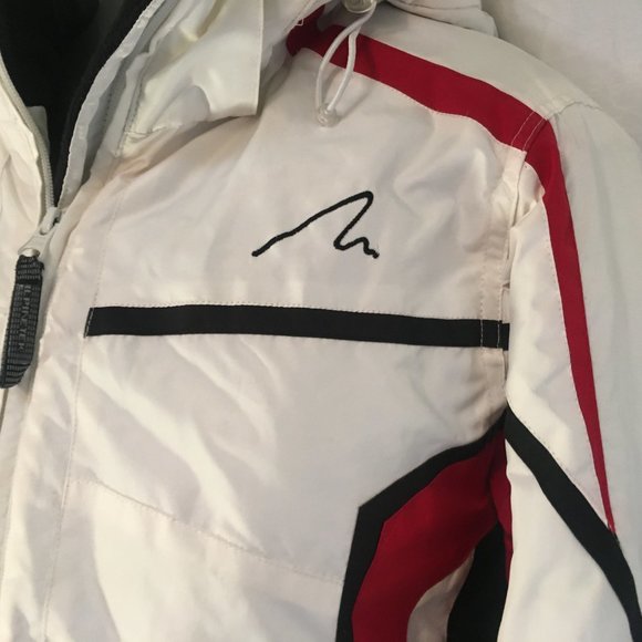 *HOST PICK* Alpinetek Jacket White Sz M 10/12 Autentic Terrain Gear Winter Coat - Picture 4 of 15
